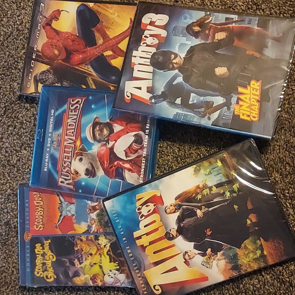 New, DVD and Blu-ray Movie Collection